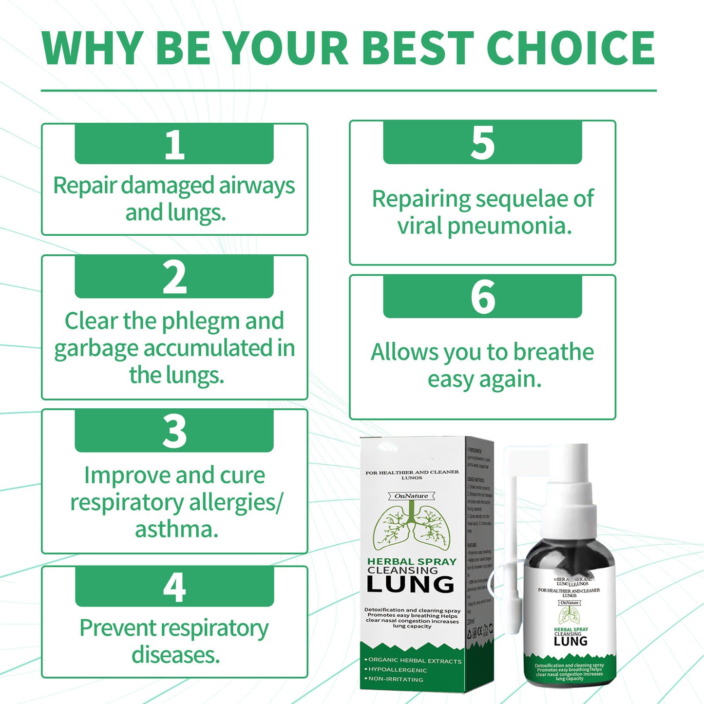 LungEase™ Throat Spray