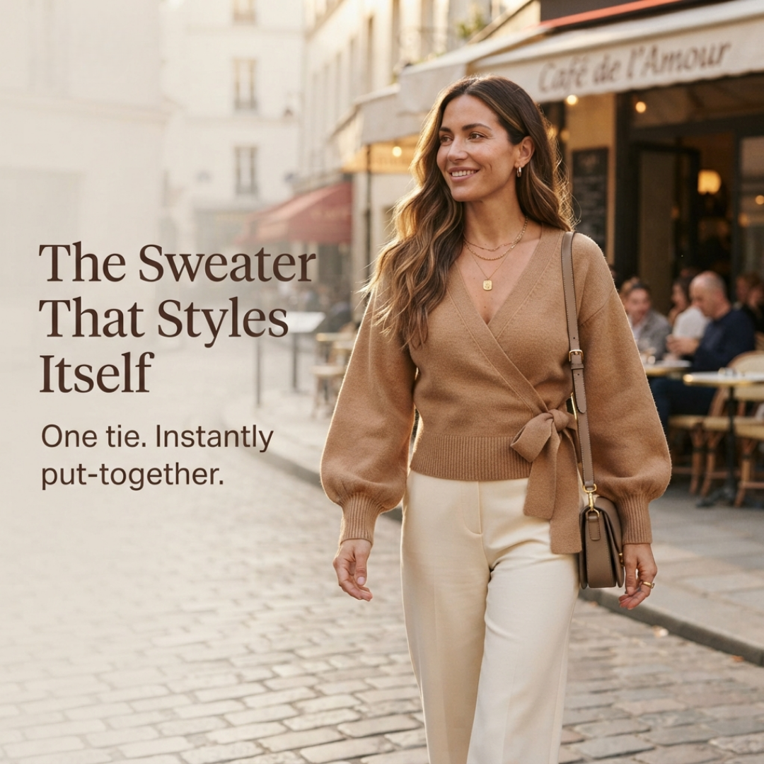 Noventa™ Wrap Sweater