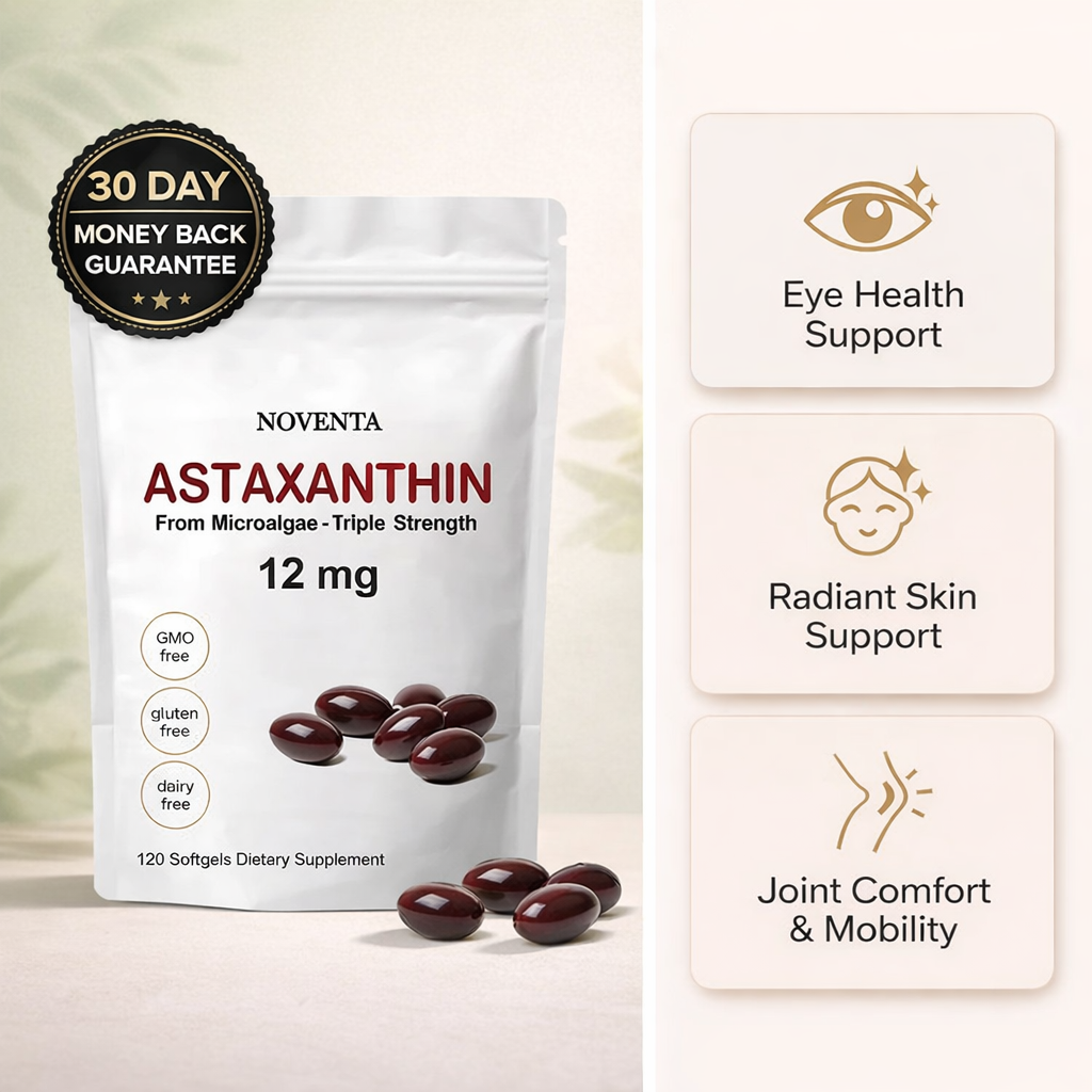 Pure Astaxanthin Softgels