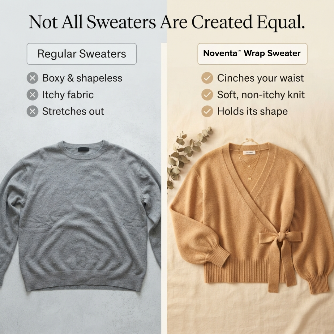 Noventa™ Wrap Sweater