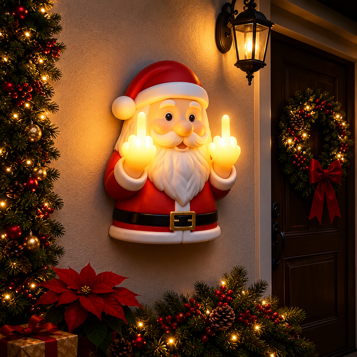 Glow-Off Wall Decor