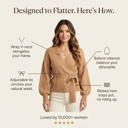 Noventa™ Wrap Sweater