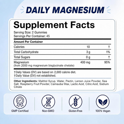 MagRestore™ | Bisglycinate Gummies