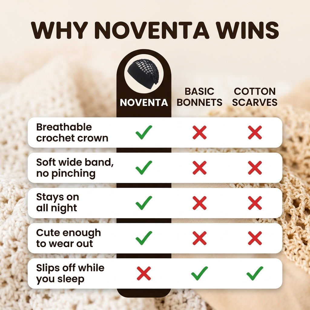 Noventa Crown Crochet Hair Cap