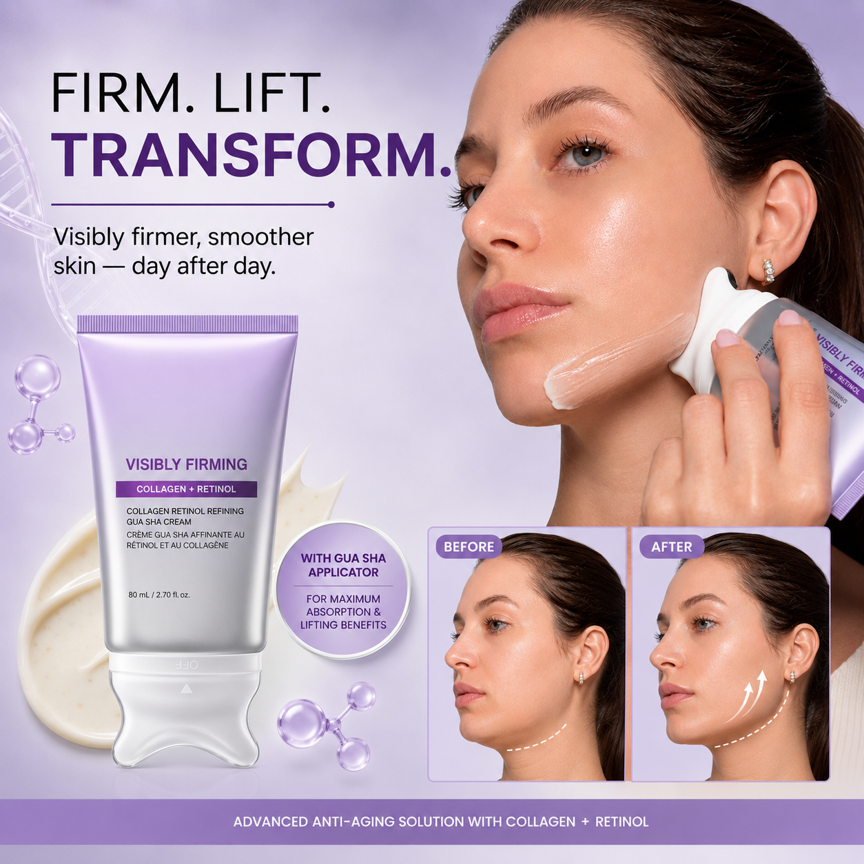 Sculpté™ | Built-In Gua Sha Firming Cream