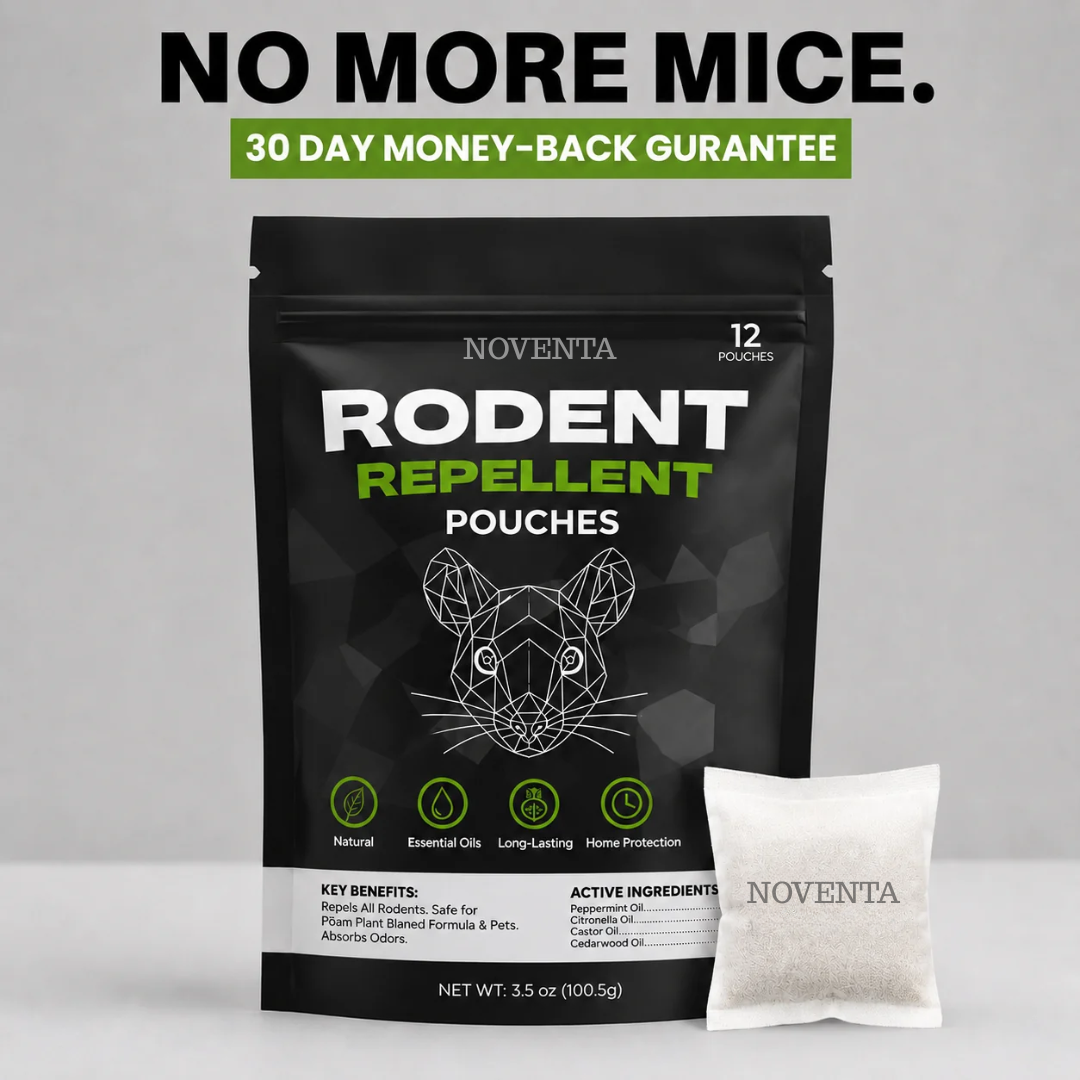 Plant-Based Mouse Repellent Pouches