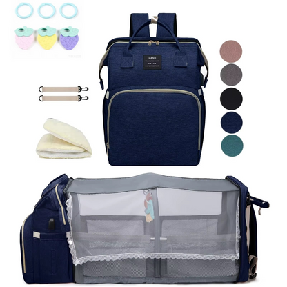 SnapNest™ 3-in-1 Diaper Changing Bag