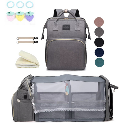 SnapNest™ 3-in-1 Diaper Changing Bag