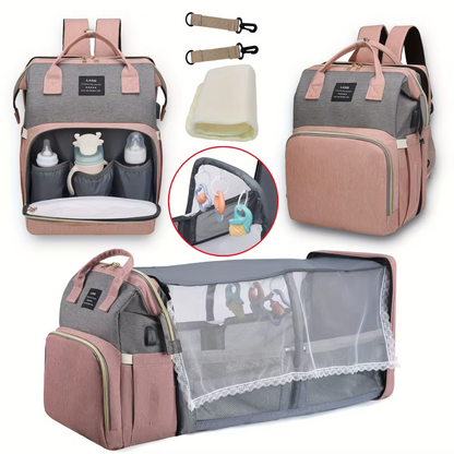 SnapNest™ 3-in-1 Diaper Changing Bag