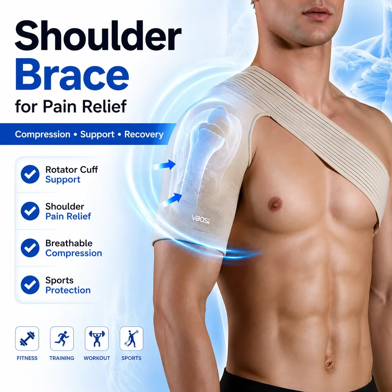 ShoulderEase Unisex Brace