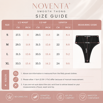 Noventa™ CamelSmooth Thong