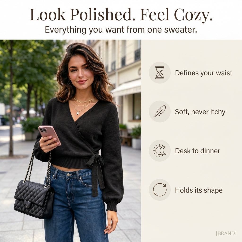 Noventa™ Wrap Sweater