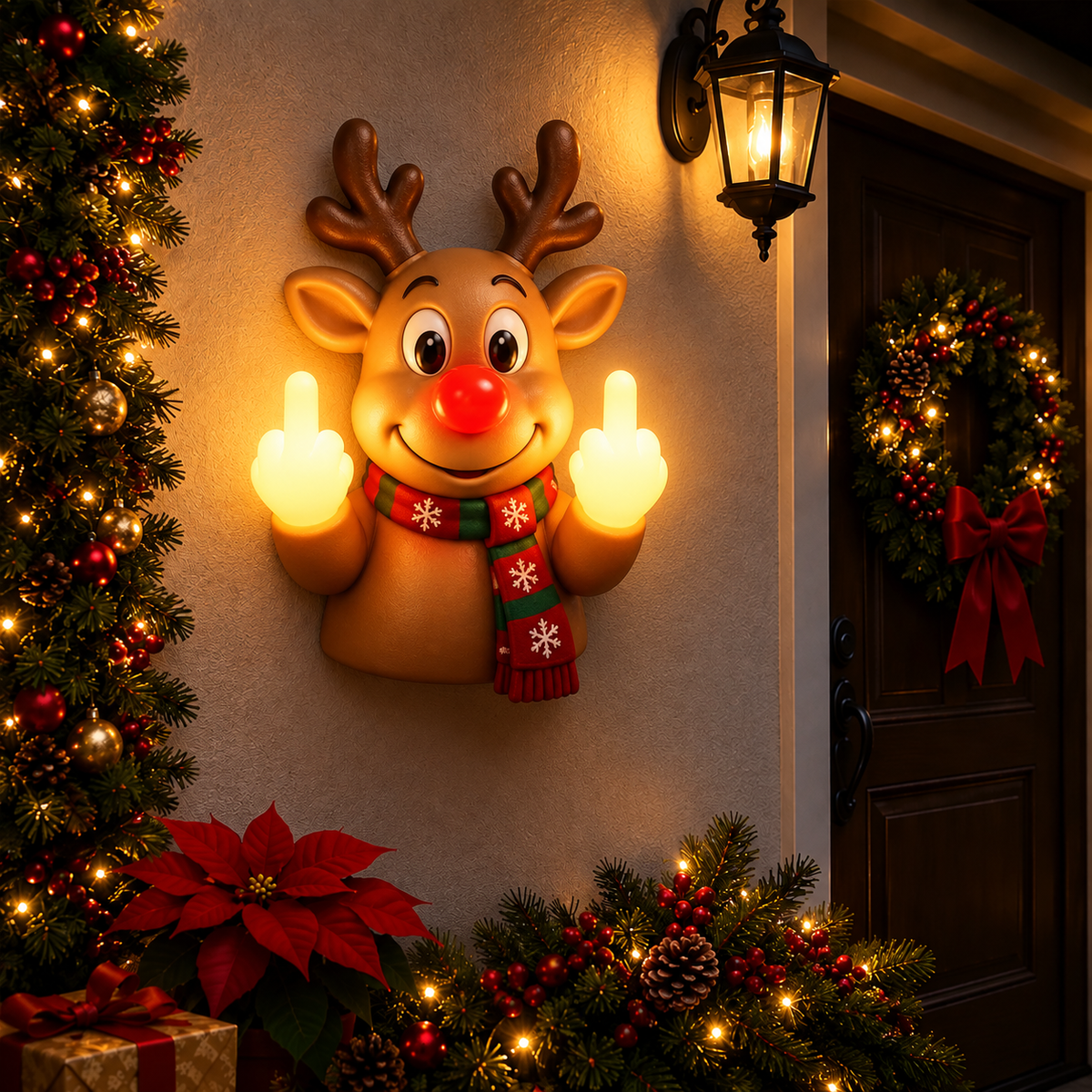 Glow-Off Wall Decor