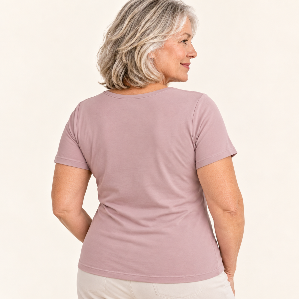 Built-In Bra Comfort T-Shirt