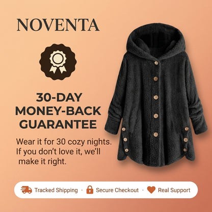 Noventa Cloudwrap Plush Hoodie Coat